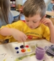 child painting