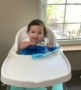 infant in highchair ready to eat snacks at cadence academy preschool and daycare in dupont washinton