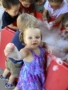 female child playing outside at cadence academy chandler heights