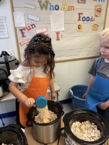 Children cooking at Phoenix Children's Academy Private Preschool surprise 226