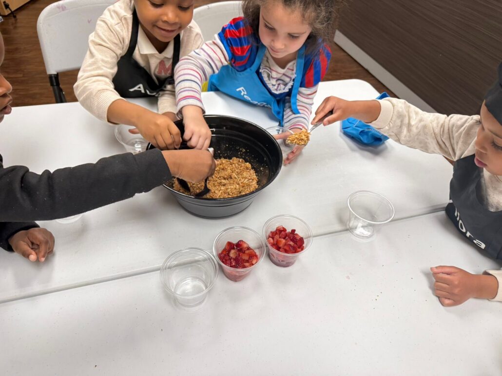 Kids cooking