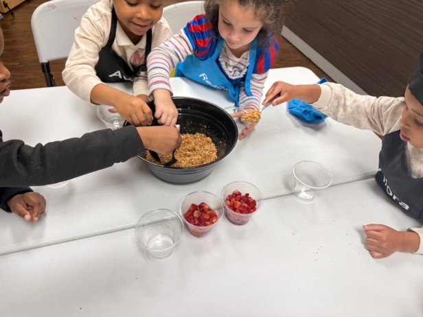 Kids cooking