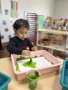 child engaging in hands on activity at cadence academy wylie texas