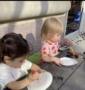 children doing art at preschool and daycare at cadence academy preschool galleria