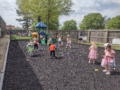 Children doing easter egg hunt at preschool and daycare at Cadence Academy Preschool Olive Branch, Mississippi