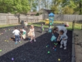 Children doing easter egg hunt at preschool and daycare at Cadence Academy Preschool Olive Branch, Mississippi