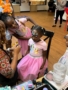 children getting face painted at preschool and daycare at cadence academy preschool galleria