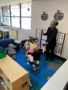 children laughing with teacher at preschool and daycare at cadence academy preschool in the colony texas