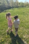 children doing scavenger hunt for preschool and daycare at cadence academy preschool at boyd's corner in middletown, Deleware