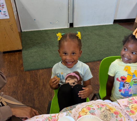 children smiling