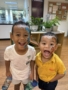 children smiling with face pain at preschool and daycare at cadence academy preschool galleria