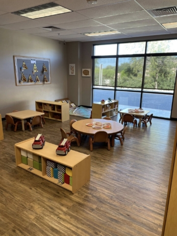 Interior of classroom of Phoenix Children's Academy Private Preschool Happy Valley 225