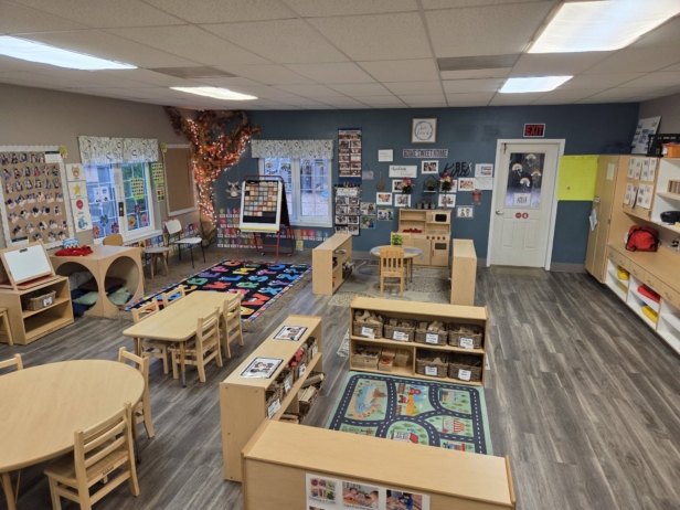 inside of classroom at Cadence Academy Preschool and Daycare Yelm Highway in Olympia, Washington