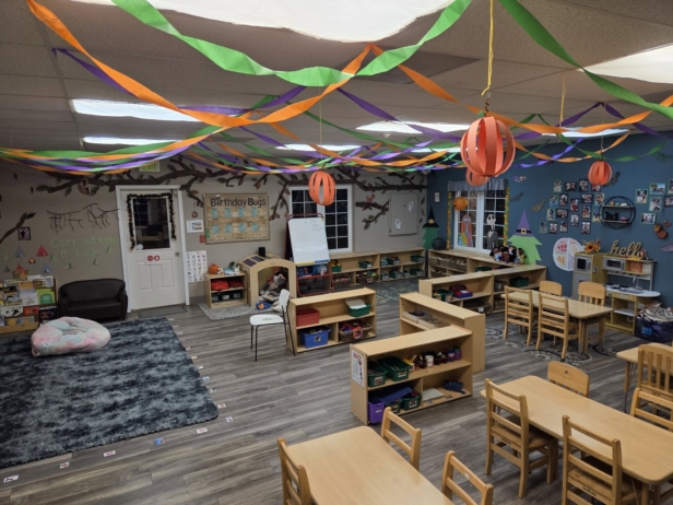 kids classroom at Cadence Academy Preschool and Daycare Yelm Highway in Olympia, Washington