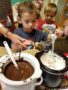 preschool_apple_and_chocolate_food_activity_cadence_academy_preschool_childrens_center_klamath_falls_or-338x450