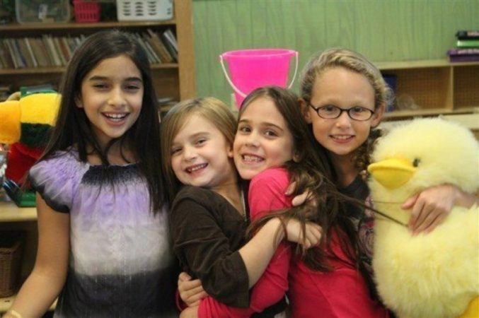 preschool_girls_and_chick_stuffed_animal_cadence_academy_preschool_frisco_tx-677x450