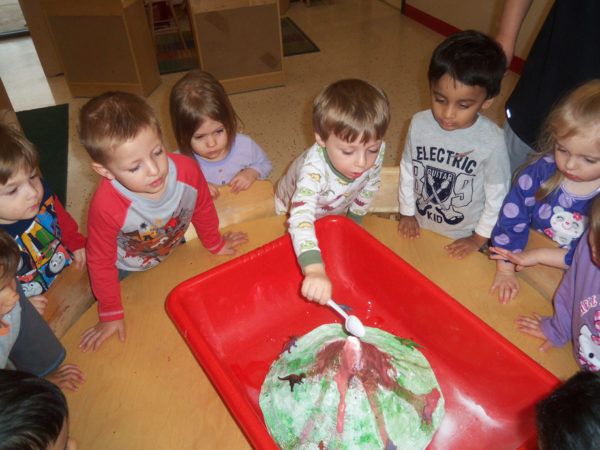 preschool_volcano_science_activity_at_phoenix_childrens_academy_private_preschool_chandler_dobson-600x450