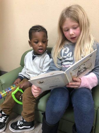 preschoolers_reading_together_cadence_academy_preschool_yelm_highway_olympia_wa-336x450