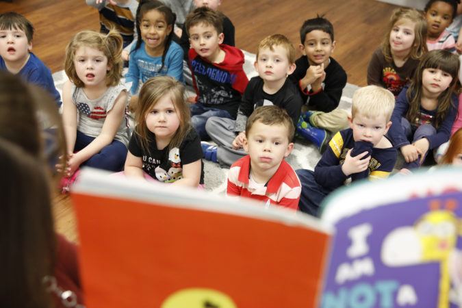 preschoolers_responding_to_book_reading_winwood_childrens_center_leesburg_va-675x450