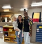 teachers smiling with child at preschool and daycare at cadence academy preschool forney, texas