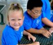 Children playing outdoors