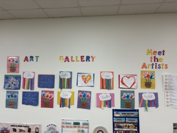 wall art at preschool and daycare of 339 wild horse