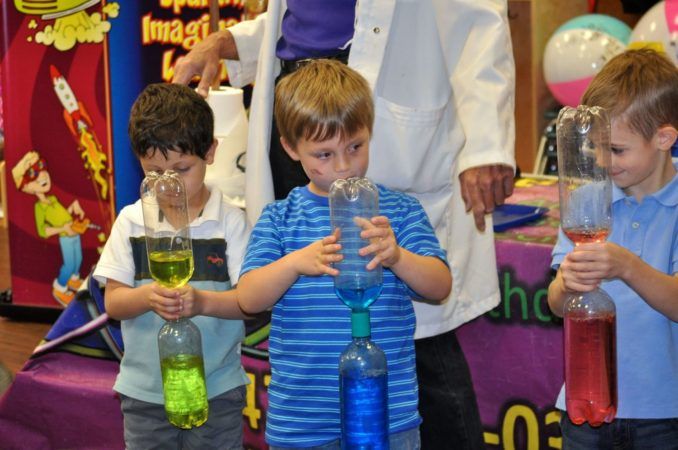 water bottle science