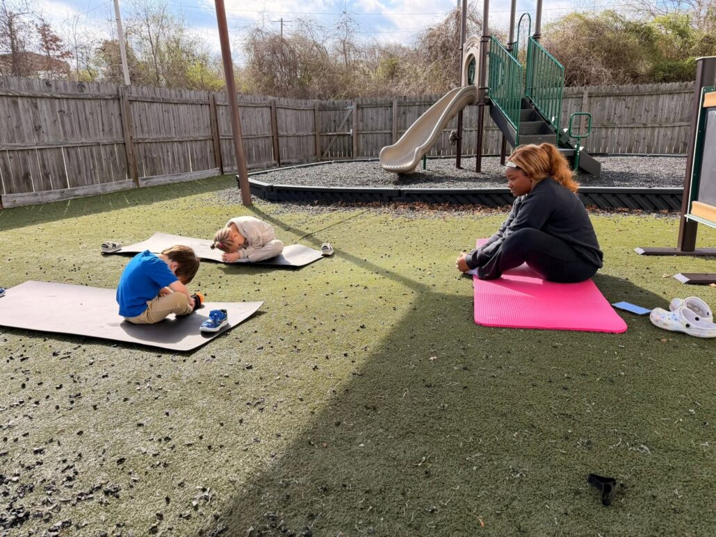 young yogis program at cadence academy preschool at southaven