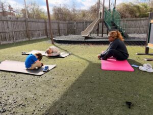 young yogis program at cadence academy preschool at southaven