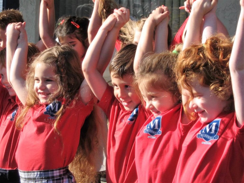 Classroom with children collaborating