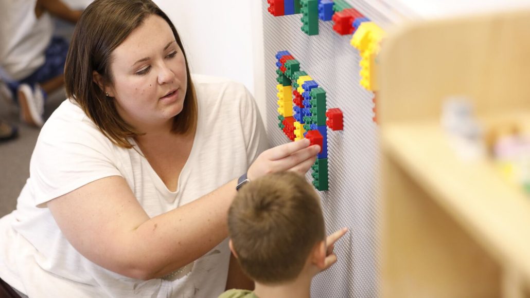 Pre-K classroom setup