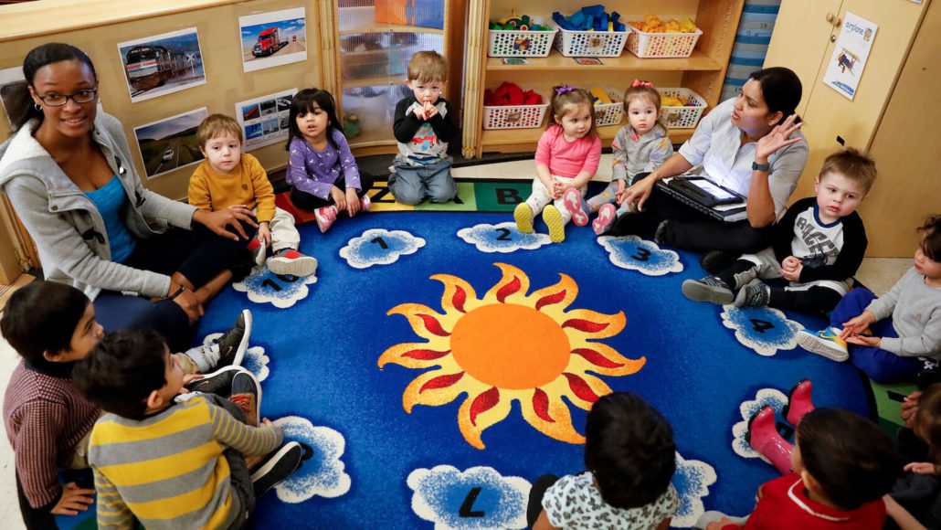 Preschool classroom setup