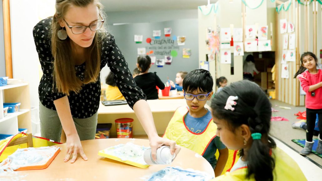 Preschool classroom setup