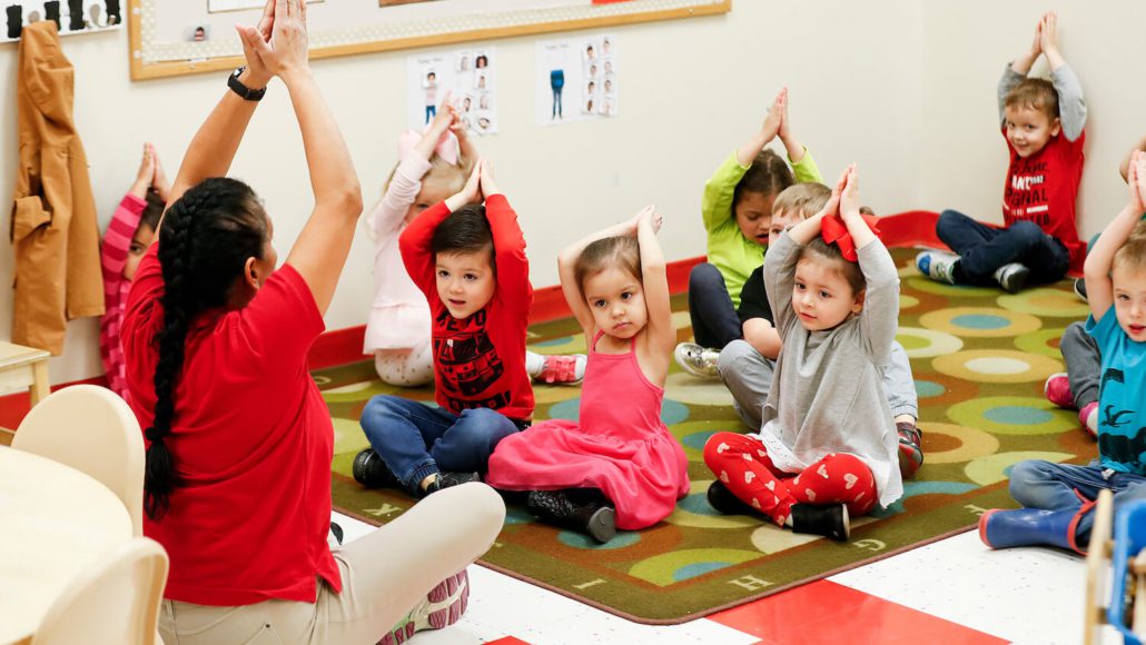 Preschool classroom setup