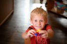 an image of a child indoors