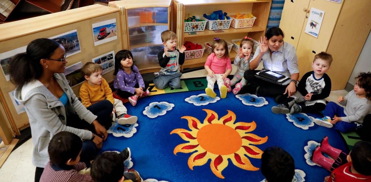 first day of daycare for toddler