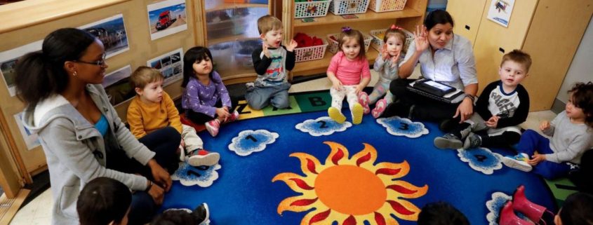 first day of daycare for toddler