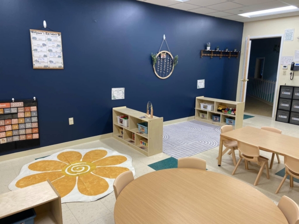 interior of classroom at preschool and daycare at cadence academy preschool 452 south street