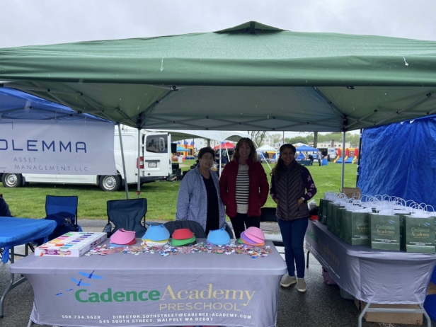 Faculty together outside at preschool and daycare at cadence academy preschool 452 south street
