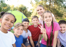 selfie at summer camp