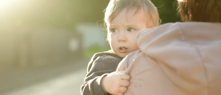 clingy baby daycare