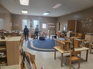 A photo of interior of classroom of preschool and daycare Hebron 336