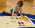 kid learning colors at preschool and daycare at 339 Virginia Parkway