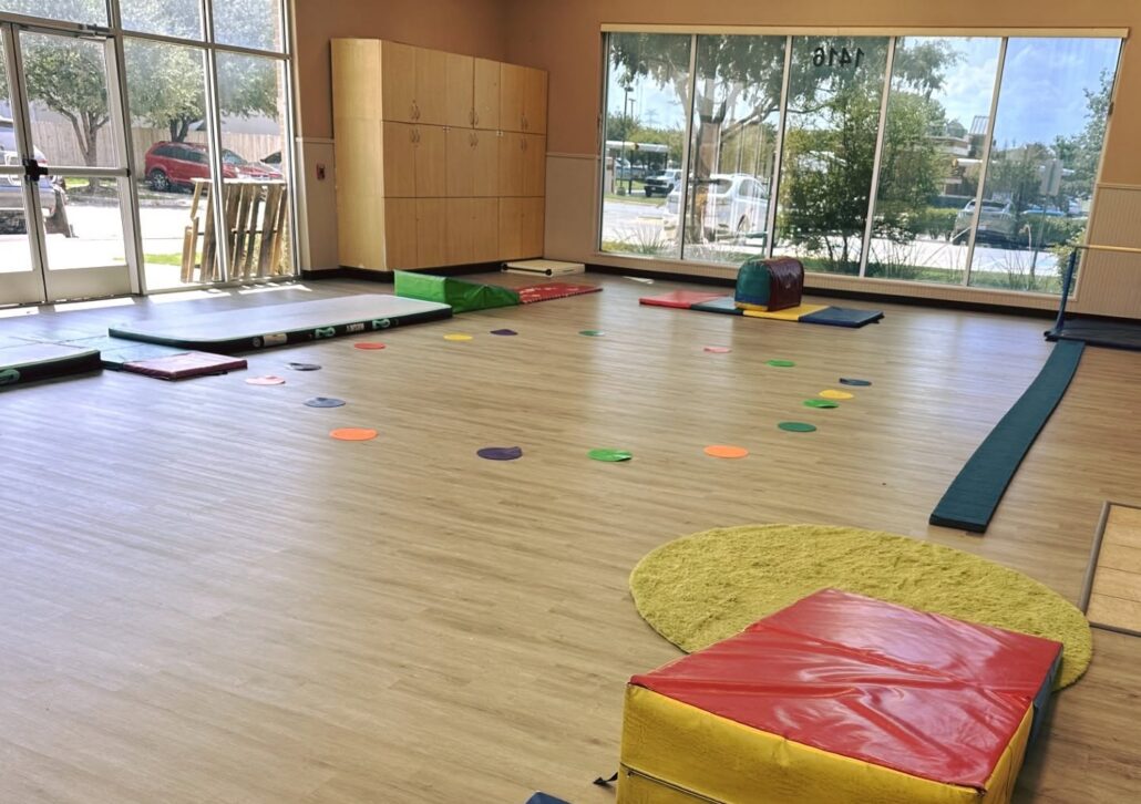 A photo of set up obstacle course of preschool and daycare Hebron 336