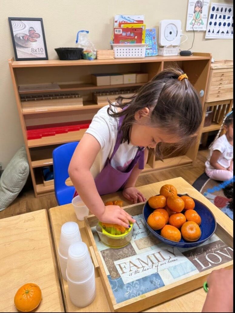 cooking at preschool and daycare at 326 ACL