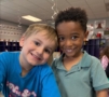 Children smiling together in classroom at the professors learning center daycare and preschool elkhorn NE 509