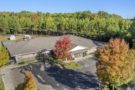 Aerial View Cadence Academy Preschool in Brier Creek Surrounded By Trees