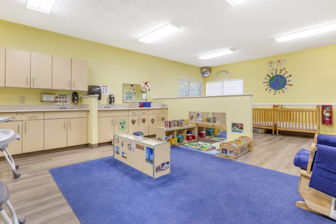 Classroom Infant Care Program of Cadence Academy Preschool in Brier Creek Clean Safe Fun