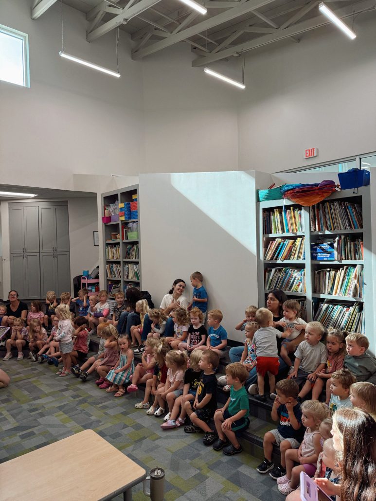 Group of children in classroom Generation Next Bondurant